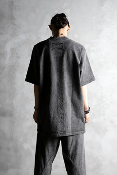 画像をギャラリービューアに読み込む, KLASICA RELAX SIZED SQUARE TEE / GARMENT PIGMENT DYED (PIGMENT GREY)