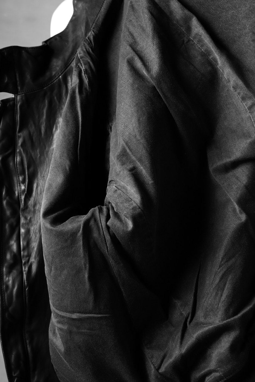 Load image into Gallery viewer, ISAMU KATAYAMA BACKLASH exclusive HIGH NECK BLOUSON / JP-TANNED HORSE