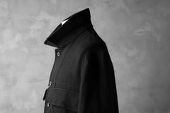 画像をギャラリービューアに読み込む, COLINA BDU JACKET / HAND-SPUN COTTON TWILL (BLACK)