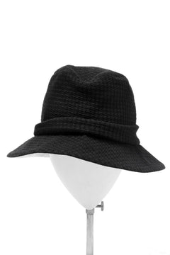 画像をギャラリービューアに読み込む, forme d'expression Panama Hat (Black)