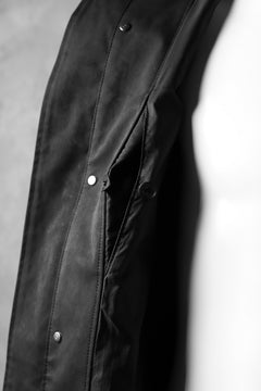 画像をギャラリービューアに読み込む, COLINA M-1948 HOOD PARKA COAT / HIGH DENSITY MILICLOTH (BLACK)