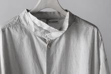 画像をギャラリービューアに読み込む, un-namable page Overfit/Layer Shirt / Cotton Stripe (IVORY)