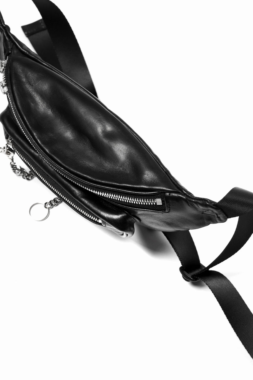 画像をギャラリービューアに読み込む, ISAMU KATAYAMA BACKLASH SMART SHOULDER BAG / WAXY HORSE (BLACK)