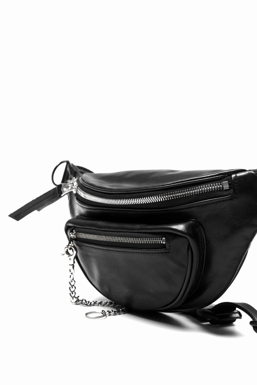 画像をギャラリービューアに読み込む, ISAMU KATAYAMA BACKLASH SMART SHOULDER BAG / WAXY HORSE (BLACK)