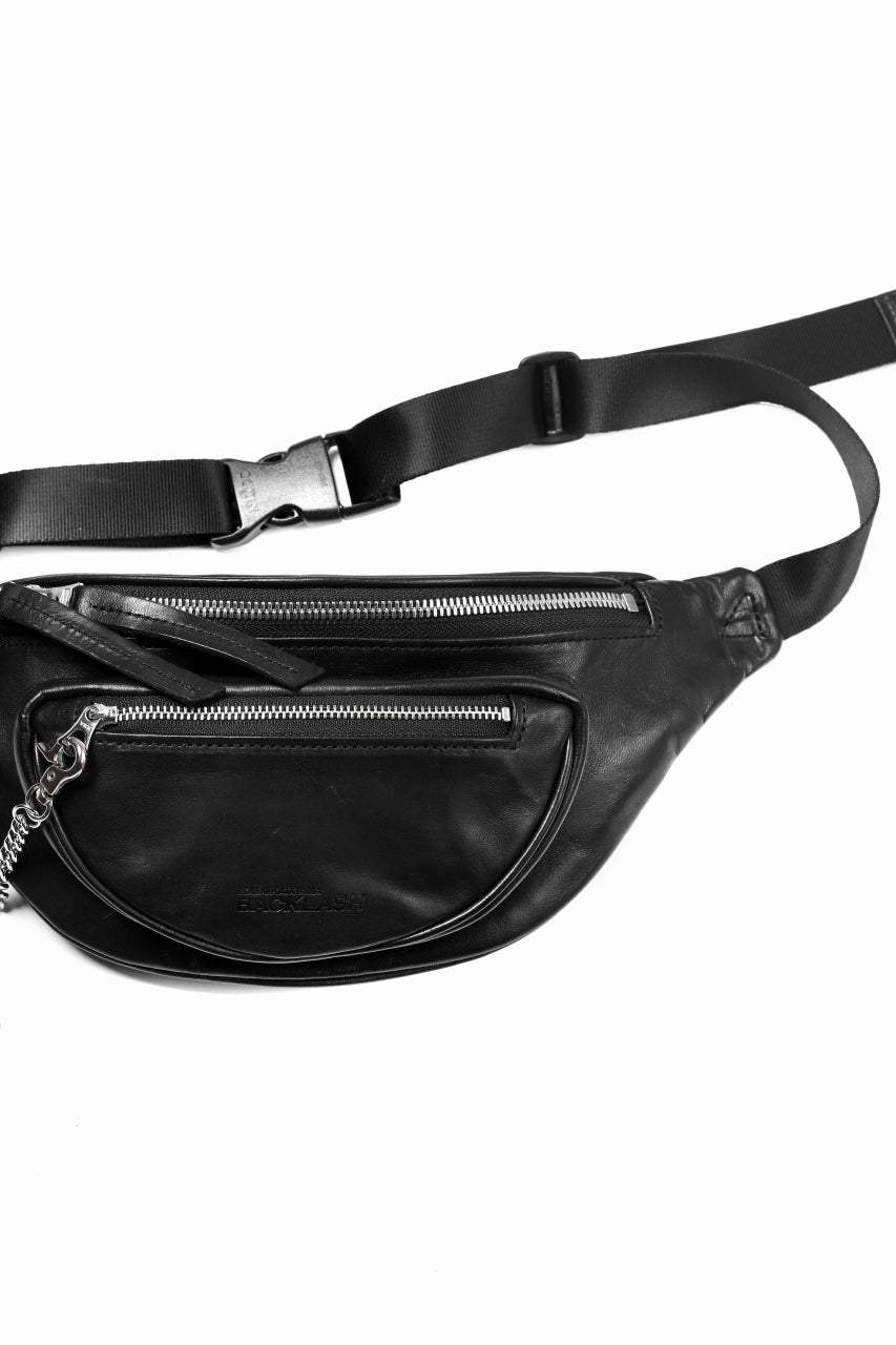 画像をギャラリービューアに読み込む, ISAMU KATAYAMA BACKLASH SMART SHOULDER BAG / WAXY HORSE (BLACK)