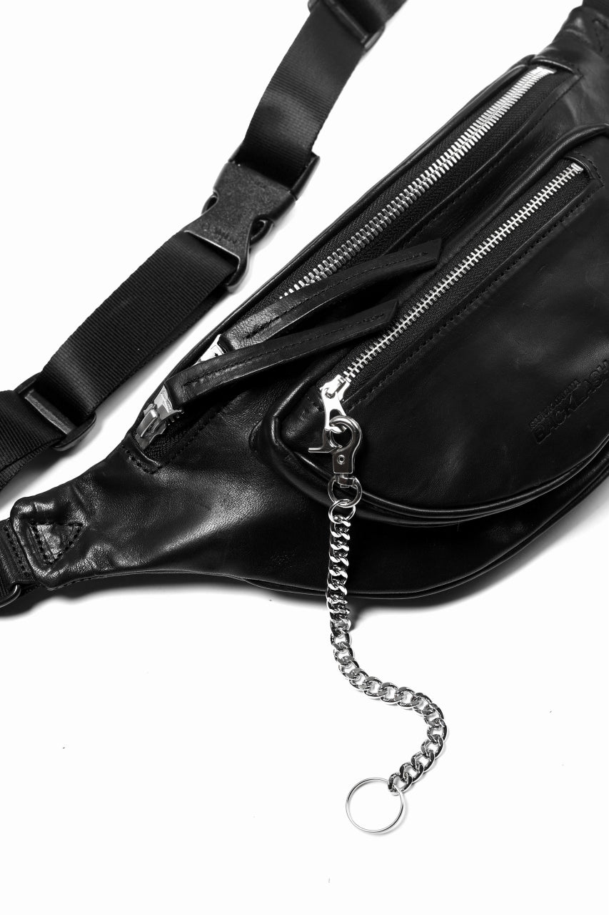 画像をギャラリービューアに読み込む, ISAMU KATAYAMA BACKLASH SMART SHOULDER BAG / WAXY HORSE (BLACK)