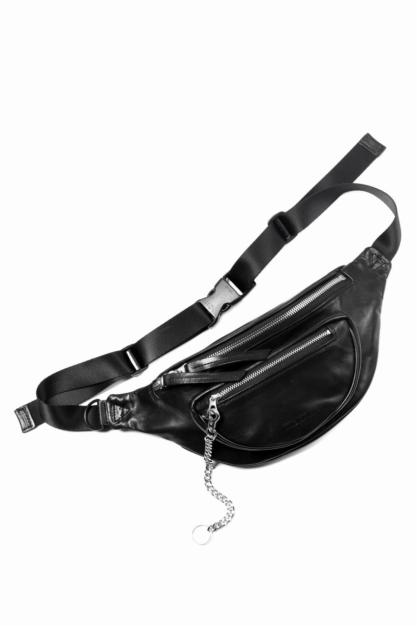 画像をギャラリービューアに読み込む, ISAMU KATAYAMA BACKLASH SMART SHOULDER BAG / WAXY HORSE (BLACK)