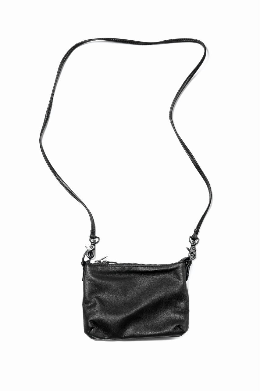画像をギャラリービューアに読み込む, ISAMU KATAYAMA BACKLASH PORTABLE BAG / WASHABLE STEER (BLACK)