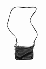 画像をギャラリービューアに読み込む, ISAMU KATAYAMA BACKLASH SACOCHE BAG / WASHABLE STEER (BLACK)