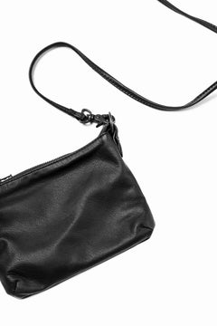 画像をギャラリービューアに読み込む, ISAMU KATAYAMA BACKLASH SACOCHE BAG / WASHABLE STEER (BLACK)