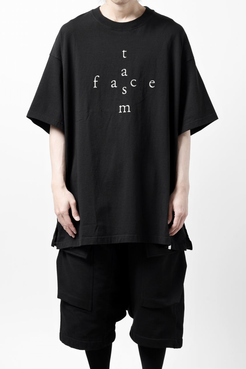 画像をギャラリービューアに読み込む, FACETASM CROSS LOGO PRINT BIG TEE (BLACK)