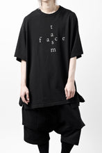 画像をギャラリービューアに読み込む, FACETASM CROSS LOGO PRINT BIG TEE (BLACK)