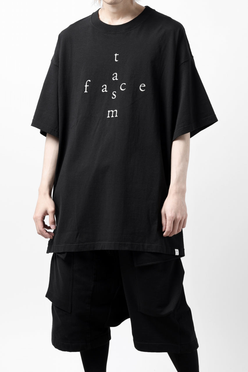 画像をギャラリービューアに読み込む, FACETASM CROSS LOGO PRINT BIG TEE (BLACK)