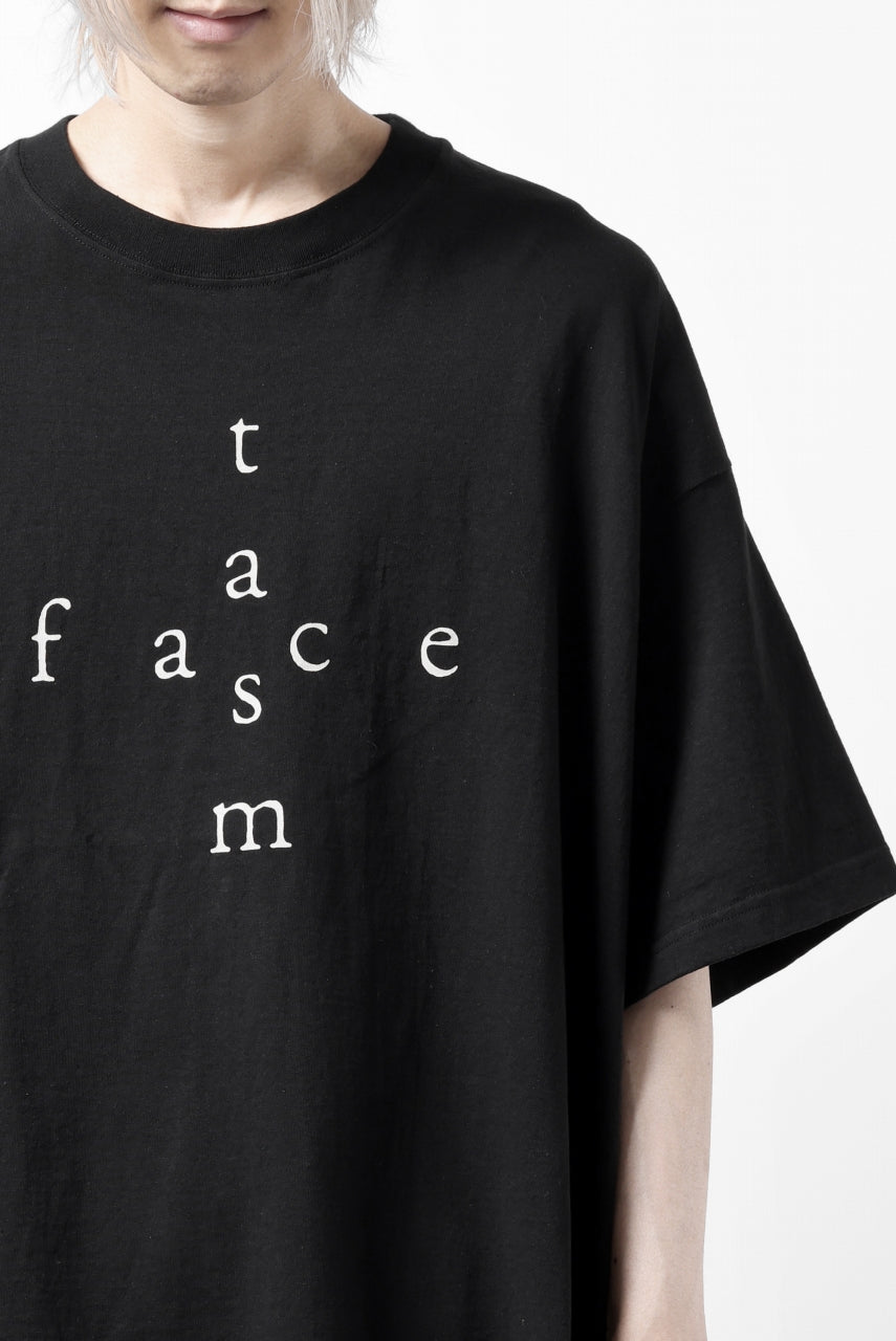 画像をギャラリービューアに読み込む, FACETASM CROSS LOGO PRINT BIG TEE (BLACK)