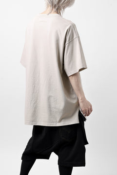 画像をギャラリービューアに読み込む, FACETASM CROSS LOGO PRINT BIG TEE (SAND BEIGE)