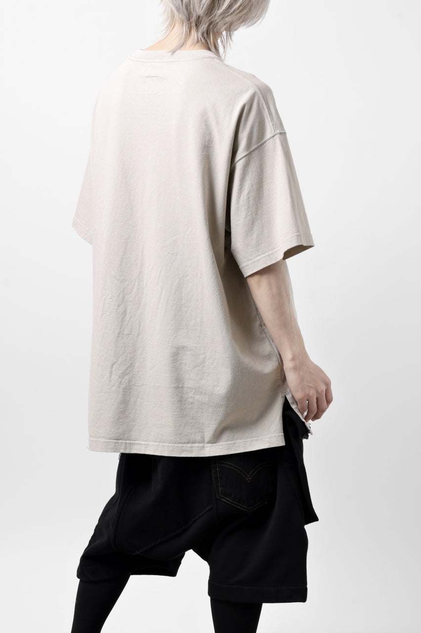 画像をギャラリービューアに読み込む, FACETASM CROSS LOGO PRINT BIG TEE (SAND BEIGE)