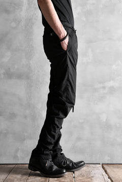 Load image into Gallery viewer, blackcrow high density cotton banana shape trousers (BLACK)