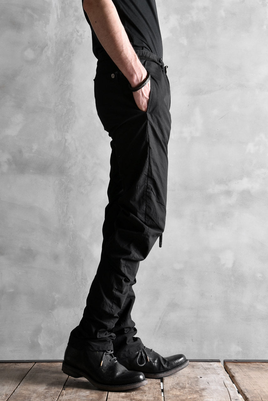 Load image into Gallery viewer, blackcrow high density cotton banana shape trousers (BLACK)