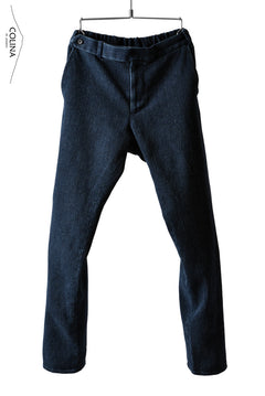 画像をギャラリービューアに読み込む, COLINA SASHIKO CURVED TROUSERS (INDIGO)