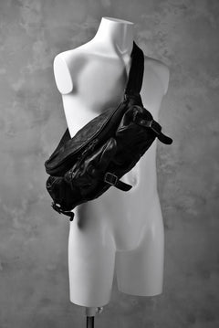 Load image into Gallery viewer, ISAMU KATAYAMA BACKLASH "DoubleShoulder" MIL-BAG (BLACK)