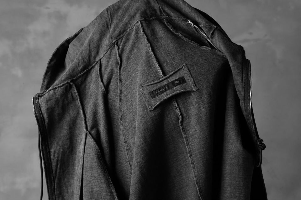 Load image into Gallery viewer, KLASICA HOODIE ZIP PARKA / GARMENT PIGMENT DYED (PIGMENT GREY)