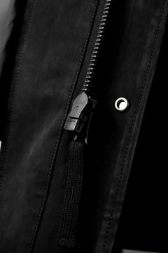画像をギャラリービューアに読み込む, COLINA M-1948 HOOD PARKA COAT / HIGH DENSITY MILICLOTH (BLACK)