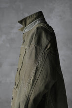 画像をギャラリービューアに読み込む, BACKLASH x LOOM exclusive RECONSTRUCTIVE COAT / VINTAGE MILITARY CANVAS