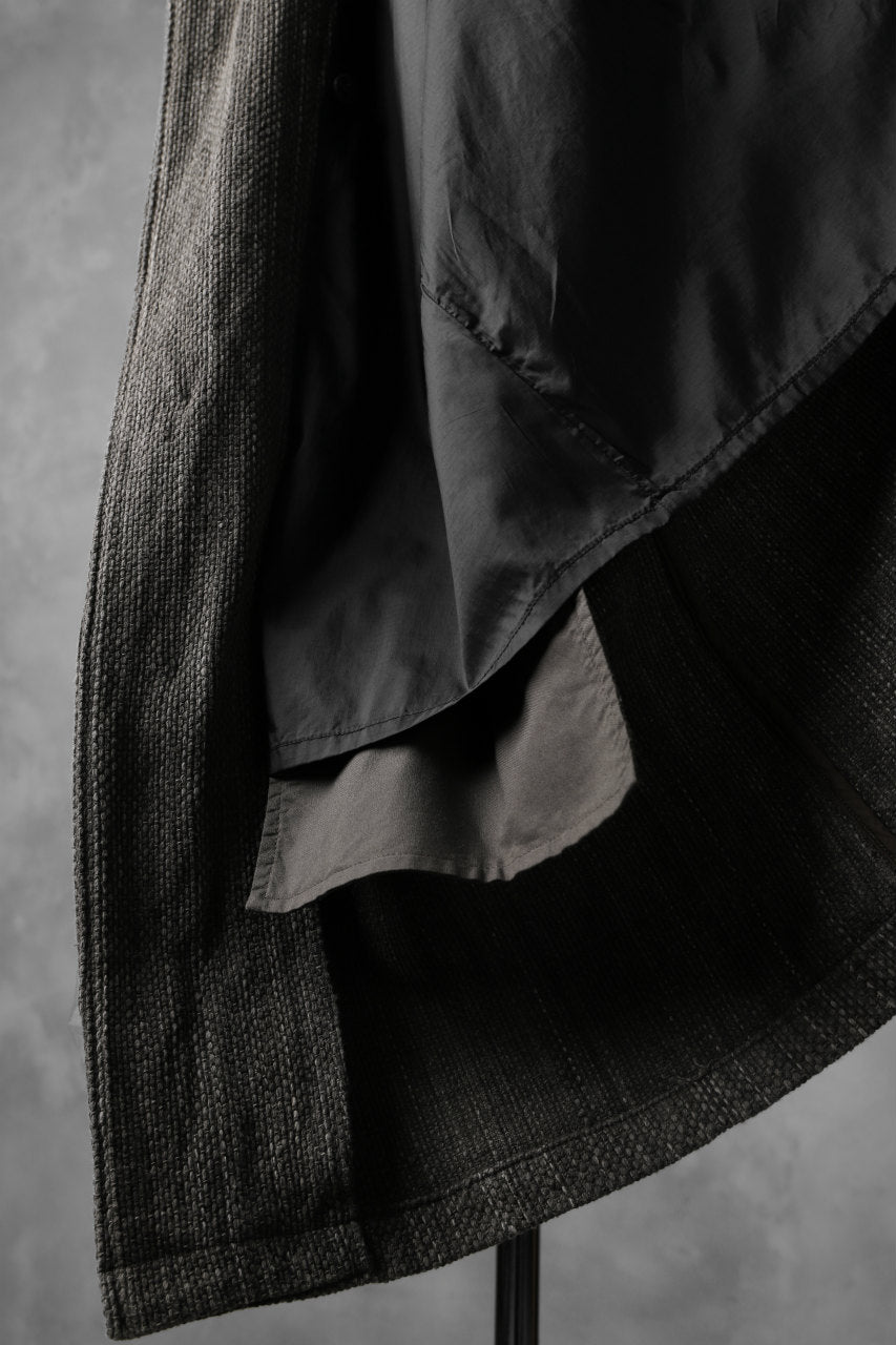 画像をギャラリービューアに読み込む, COLINA BALMACAAN COAT / SASHIKO ZAKURO DYED (ZAKURO)
