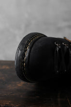 画像をギャラリービューアに読み込む, A DICIANNOVEVENTITRE A1923 Norwegian Laced Boots SH2 / Cavallo Oilo (NERO)