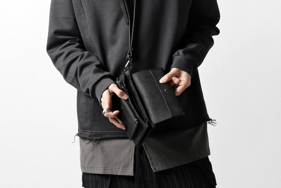画像をギャラリービューアに読み込む, Portaille "Atelier Made" exclusive LONG WALLET / PUEBLO by Badalassi Carlo (BLACK)