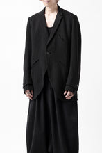 画像をギャラリービューアに読み込む, SOSNOVSKA MIXED CRUMPLED JACKET (BLACK)