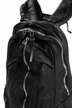 画像をギャラリービューアに読み込む, ISAMU KATAYAMA BACKLASH FUNCTIONAL BACKPACK / Italy Shoulder 0.8 OBJECT DYED (BLACK)