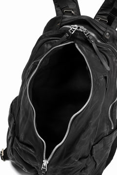 画像をギャラリービューアに読み込む, ISAMU KATAYAMA BACKLASH FUNCTIONAL BACKPACK / Italy Shoulder 0.8 OBJECT DYED (BLACK)