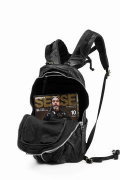 画像をギャラリービューアに読み込む, ISAMU KATAYAMA BACKLASH FUNCTIONAL BACKPACK / Italy Shoulder 0.8 OBJECT DYED (BLACK)