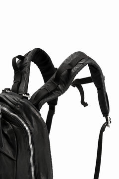 画像をギャラリービューアに読み込む, ISAMU KATAYAMA BACKLASH FUNCTIONAL BACKPACK / Italy Shoulder 0.8 OBJECT DYED (BLACK)