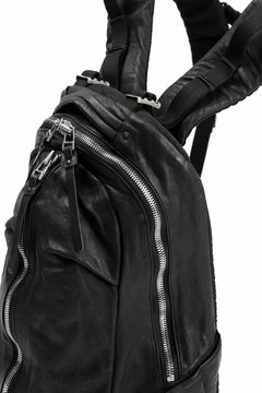 画像をギャラリービューアに読み込む, ISAMU KATAYAMA BACKLASH FUNCTIONAL BACKPACK / Italy Shoulder 0.8 OBJECT DYED (BLACK)