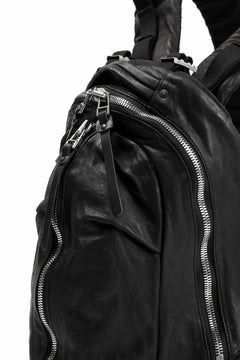 画像をギャラリービューアに読み込む, ISAMU KATAYAMA BACKLASH FUNCTIONAL BACKPACK / Italy Shoulder 0.8 OBJECT DYED (BLACK)
