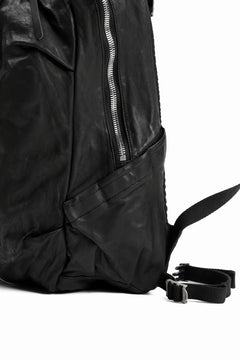 画像をギャラリービューアに読み込む, ISAMU KATAYAMA BACKLASH FUNCTIONAL BACKPACK / Italy Shoulder 0.8 OBJECT DYED (BLACK)