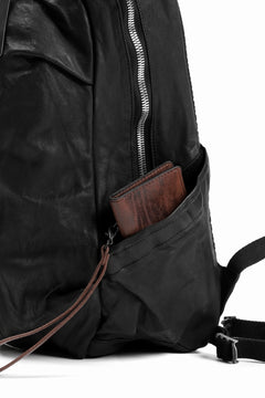 画像をギャラリービューアに読み込む, ISAMU KATAYAMA BACKLASH FUNCTIONAL BACKPACK / Italy Shoulder 0.8 OBJECT DYED (BLACK)