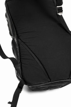 画像をギャラリービューアに読み込む, ISAMU KATAYAMA BACKLASH FUNCTIONAL BACKPACK / Italy Shoulder 0.8 OBJECT DYED (BLACK)