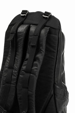 画像をギャラリービューアに読み込む, ISAMU KATAYAMA BACKLASH FUNCTIONAL BACKPACK / Italy Shoulder 0.8 OBJECT DYED (BLACK)