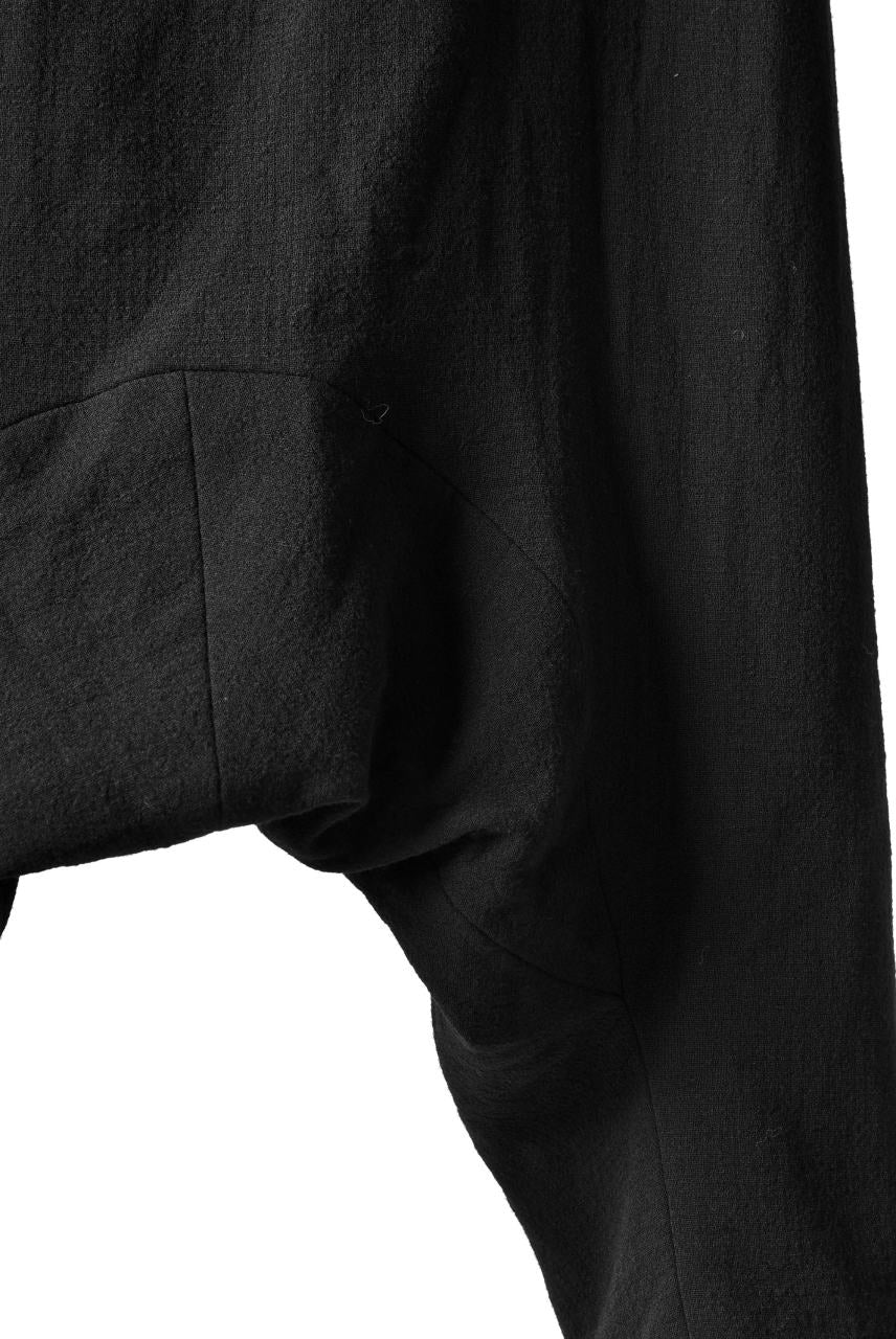 画像をギャラリービューアに読み込む, SOSNOVSKA exclusive KNEE STITCHED PANTS (BLACK)