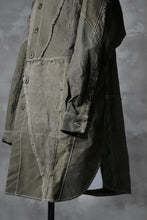 画像をギャラリービューアに読み込む, BACKLASH x LOOM exclusive RECONSTRUCTIVE COAT / VINTAGE MILITARY CANVAS