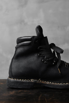 画像をギャラリービューアに読み込む, A DICIANNOVEVENTITRE A1923 Norwegian Laced Boots SH2 / Cavallo Oilo (NERO)