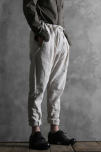 画像をギャラリービューアに読み込む, masnada PANTA BAGGY VAN 6POCKETS / CRUMPLED LINEN COTTON (CHALK)