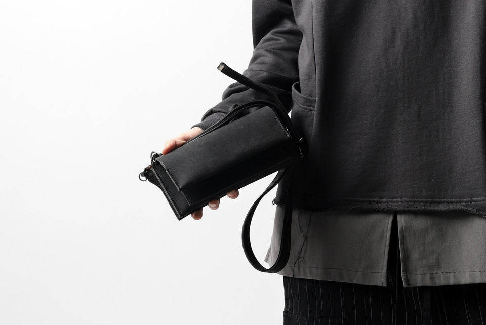 画像をギャラリービューアに読み込む, Portaille "Atelier Made" exclusive LONG WALLET / PUEBLO by Badalassi Carlo (BLACK)
