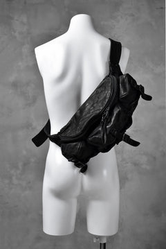 Load image into Gallery viewer, ISAMU KATAYAMA BACKLASH "DoubleShoulder" MIL-BAG (BLACK)