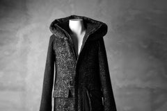 画像をギャラリービューアに読み込む, PAL OFFNER PADDED HOODNECK COAT (TWEEDY MELANGE)