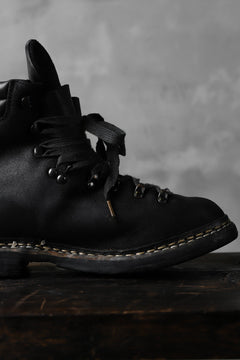 画像をギャラリービューアに読み込む, A DICIANNOVEVENTITRE A1923 Norwegian Laced Boots SH2 / Cavallo Oilo (NERO)