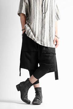 画像をギャラリービューアに読み込む, A.F ARTEFACT SWITCHING SHORTS / COMBI FABRICS (BLACK)
